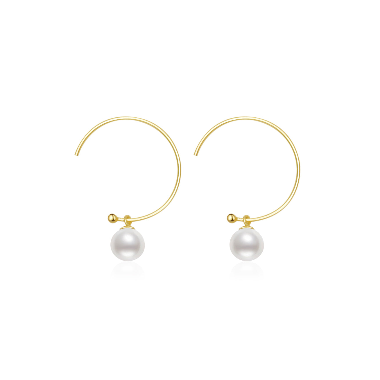New Yorker Freshwater Pearl Earrings WE00466 - PEARLY LUSTRE