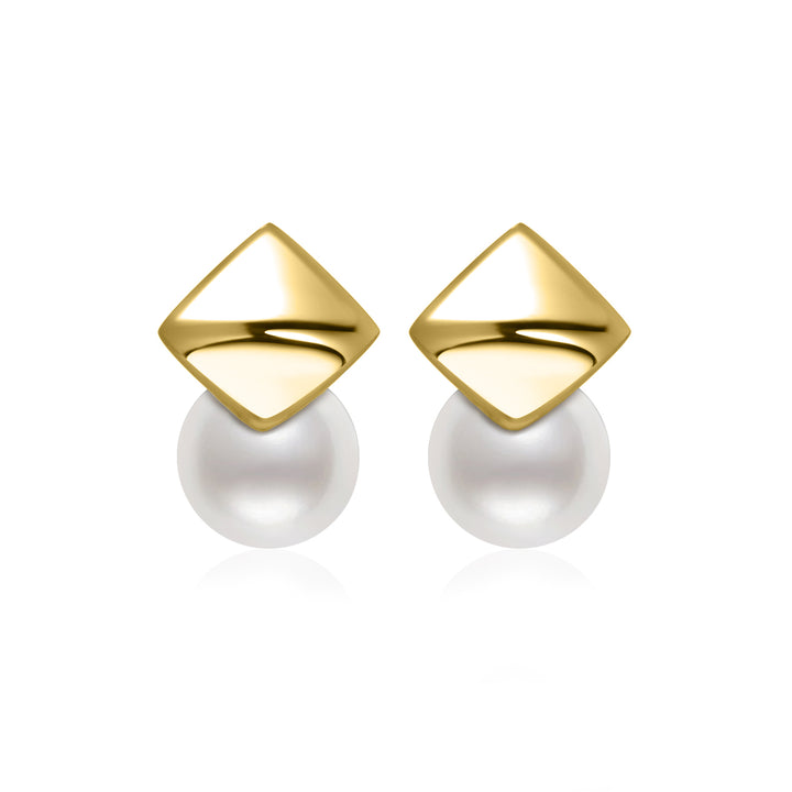 New Yorker Freshwater Pearl Earrings WE00486 - PEARLY LUSTRE