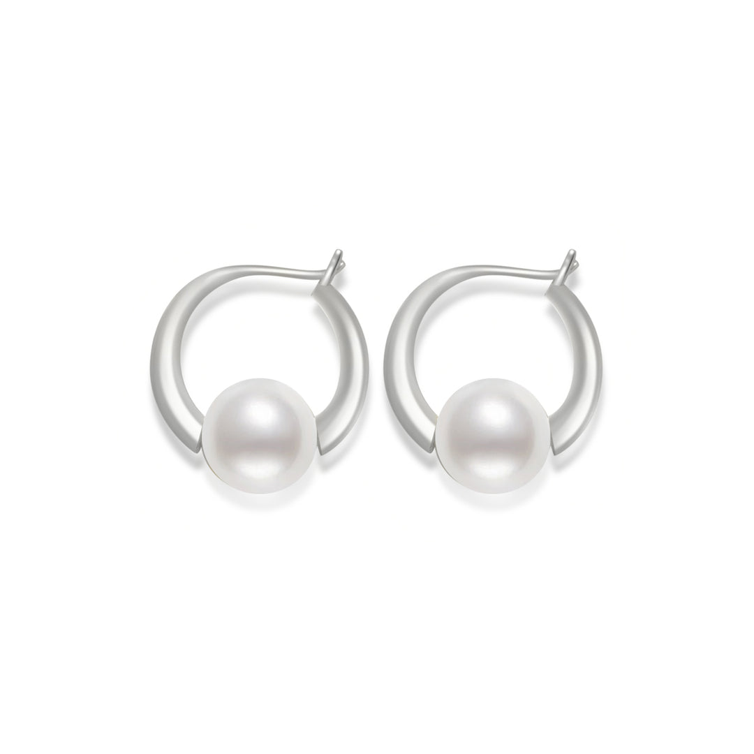 New Yorker Freshwater Pearl Earrings WE00509 - PEARLY LUSTRE