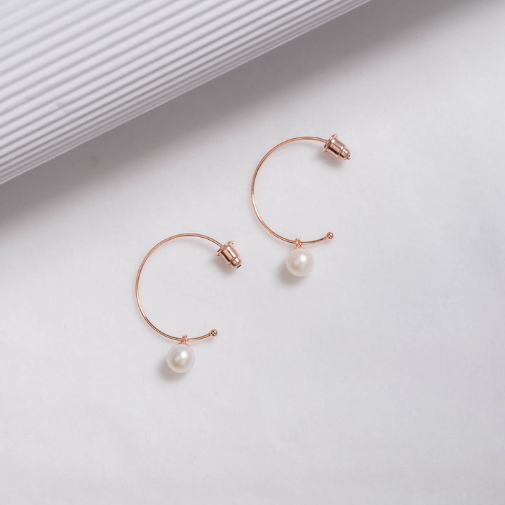 New Yorker Freshwater Pearl Earrings WE00512 - PEARLY LUSTRE