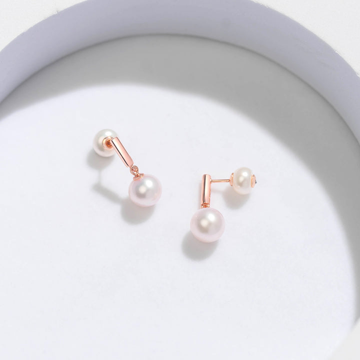 New Yorker Freshwater Pearl Earrings WE00521 - PEARLY LUSTRE