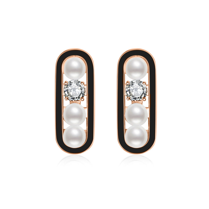 Top Grading Freshwater Pearl Earrings WE00535 | DECO - PEARLY LUSTRE