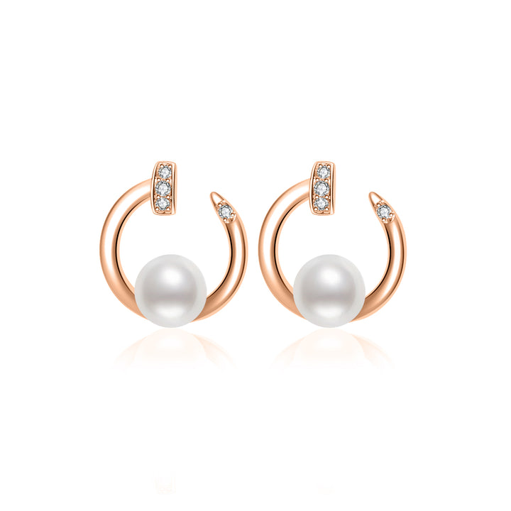 Top Lustre Freshwater Pearl Earrings WE00540 - PEARLY LUSTRE