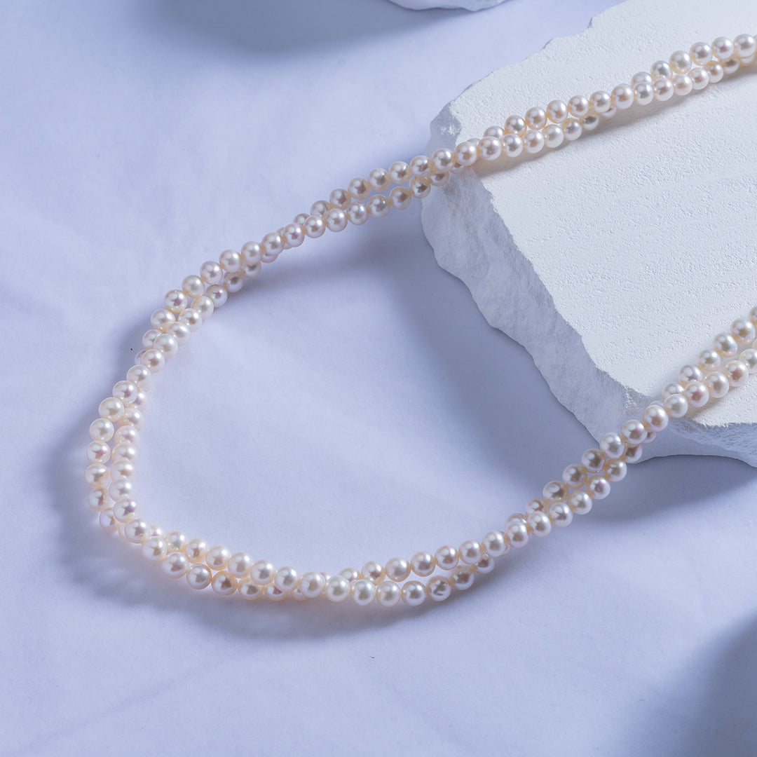1.6 Meter Long Freshwater Pearl Necklace WN00279 - PEARLY LUSTRE