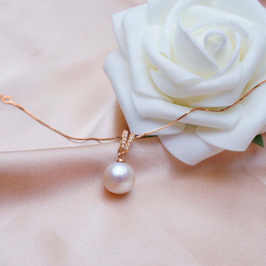 Elegant Freshwater Pearl Necklace WN00369 - PEARLY LUSTRE