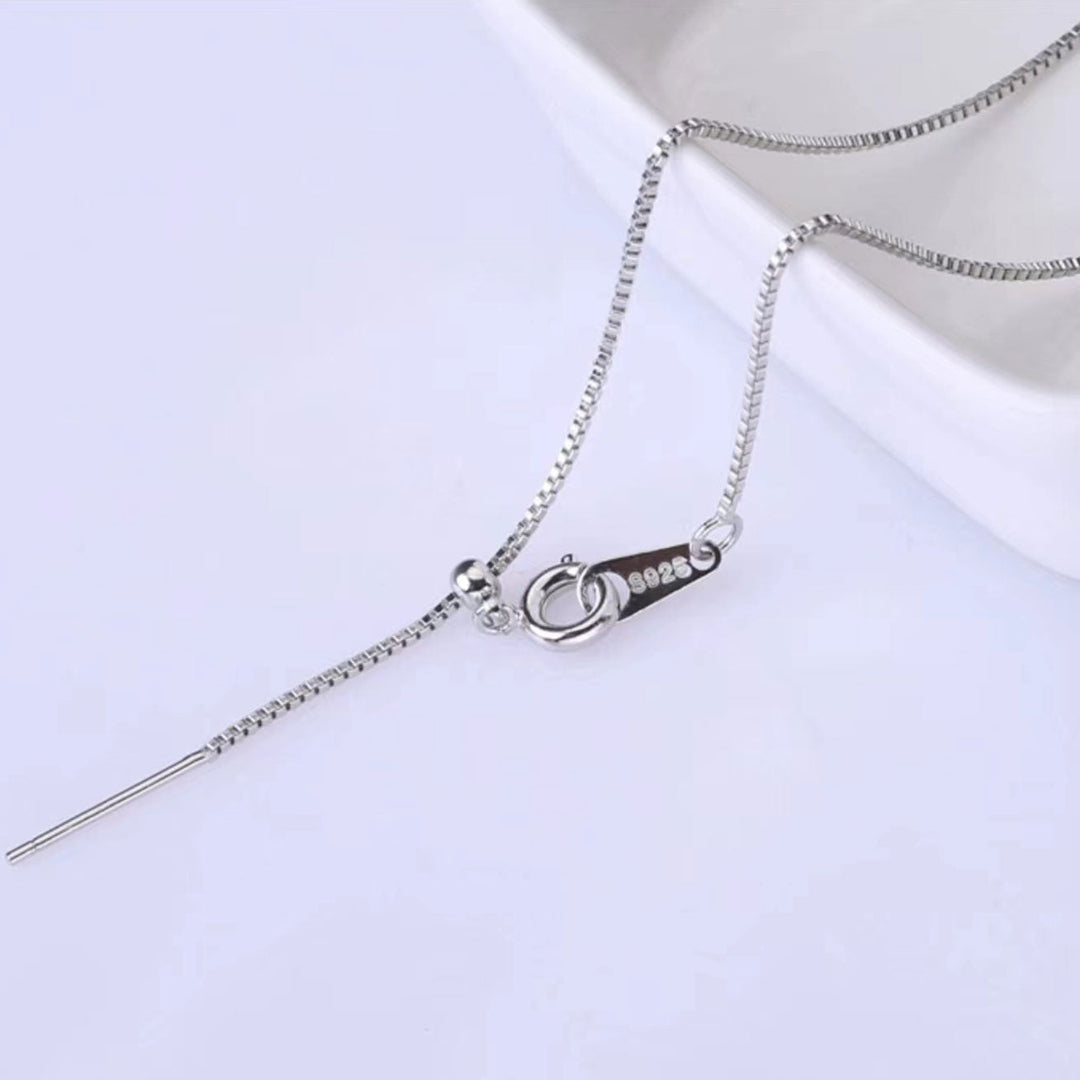 Sterling Silver Interchangeable Necklace WN00464 | Possibilities - PEARLY LUSTRE