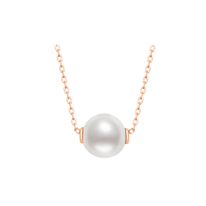 Sterling Silver Interchangeable Necklace WN00387 | Possibilities - PEARLY LUSTRE