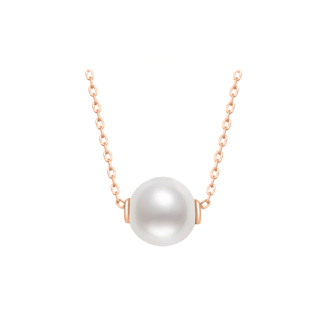 Sterling Silver Interchangeable Necklace WN00387 | Possibilities - PEARLY LUSTRE