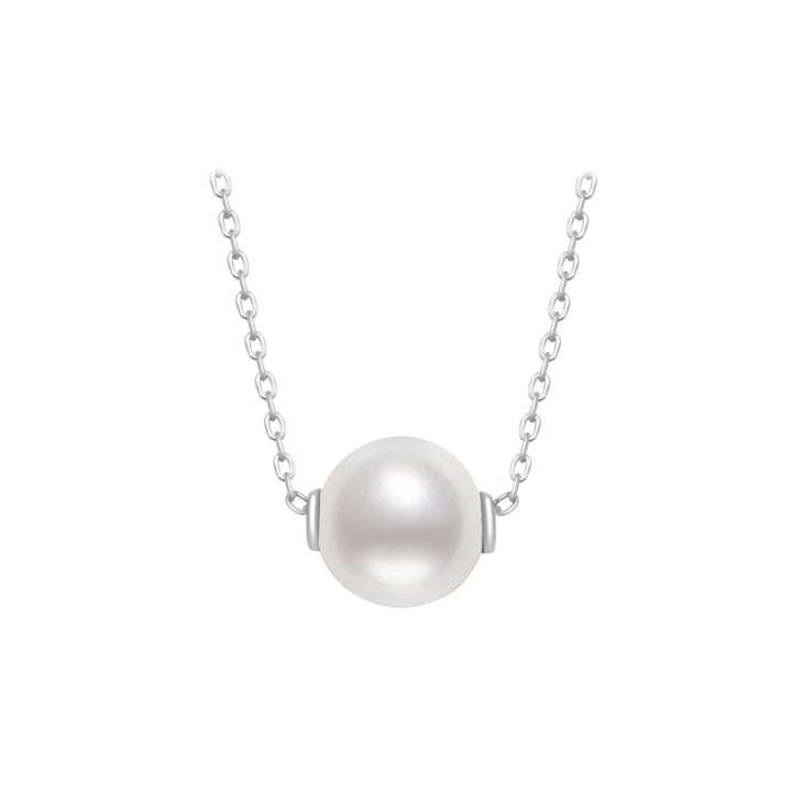 Sterling Silver Interchangeable Necklace WN00465 | Possibilities - PEARLY LUSTRE