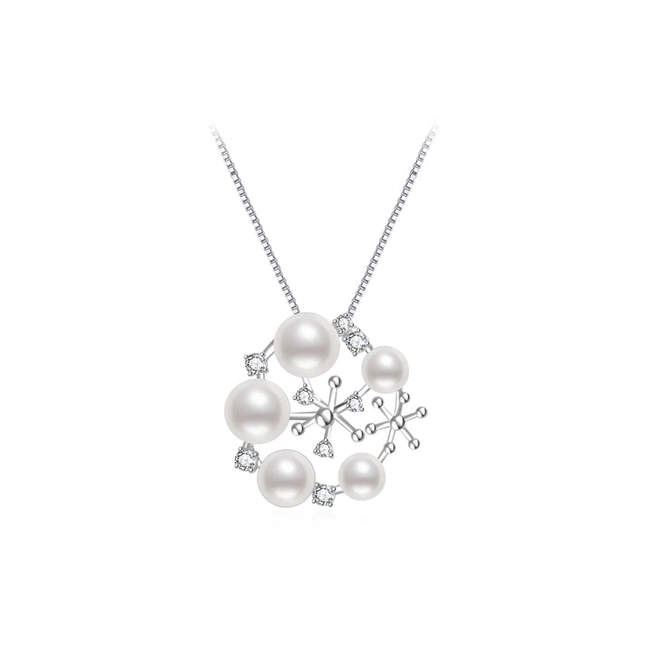Elegant Freshwater Pearl Necklace WN00435 - PEARLY LUSTRE