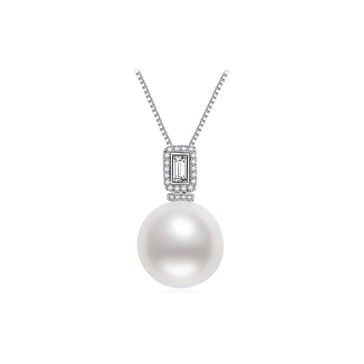 18K Solid Gold Edison Pearl Necklace KN00071 - PEARLY LUSTRE