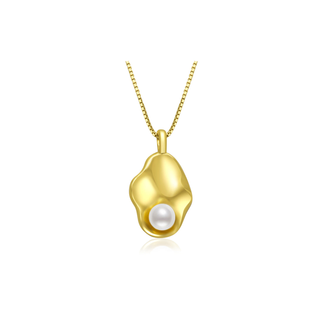 New Yorker Freshwater Pearl Necklace WN00459 - PEARLY LUSTRE