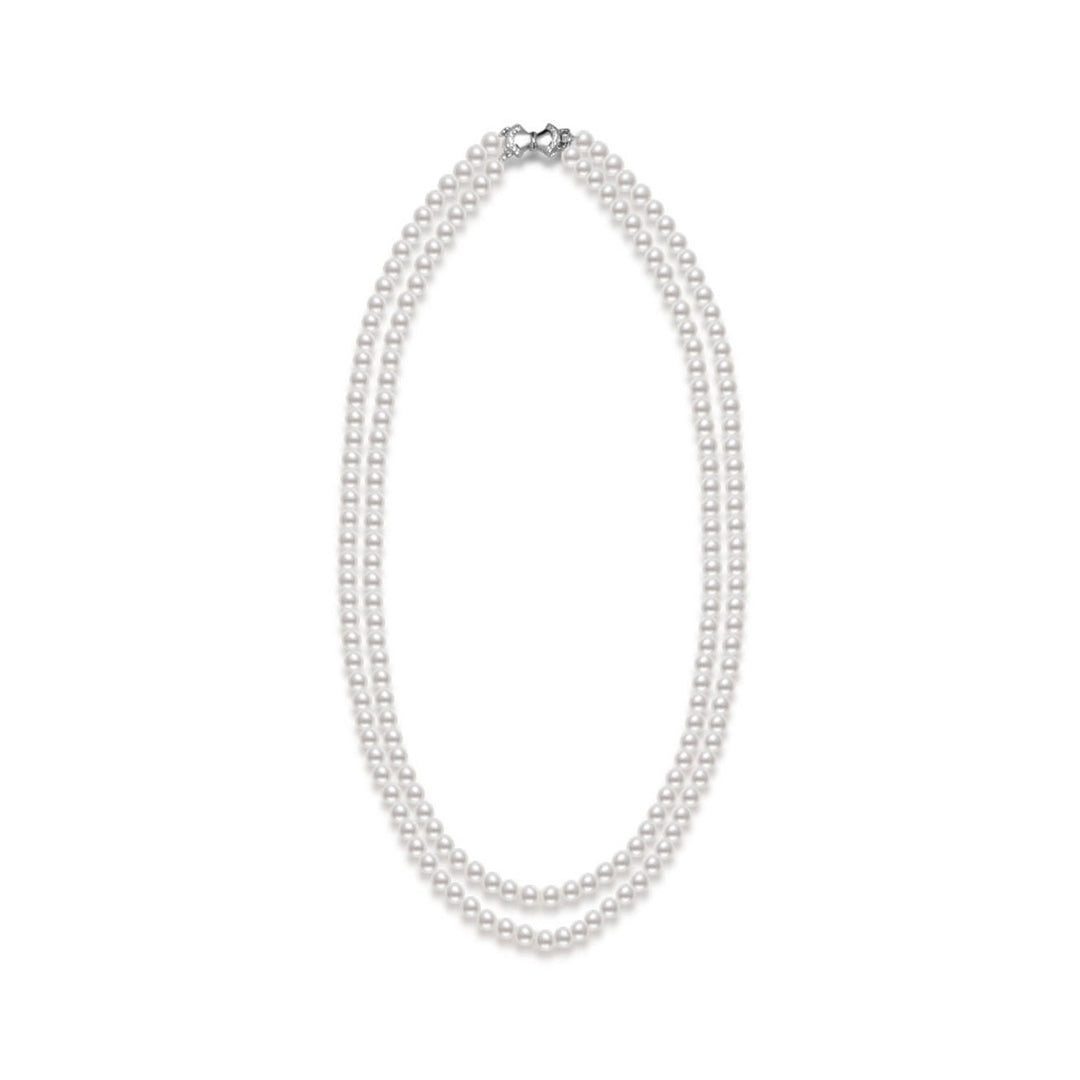 60CM Long Freshwater Pearl Necklace WN00484 - PEARLY LUSTRE