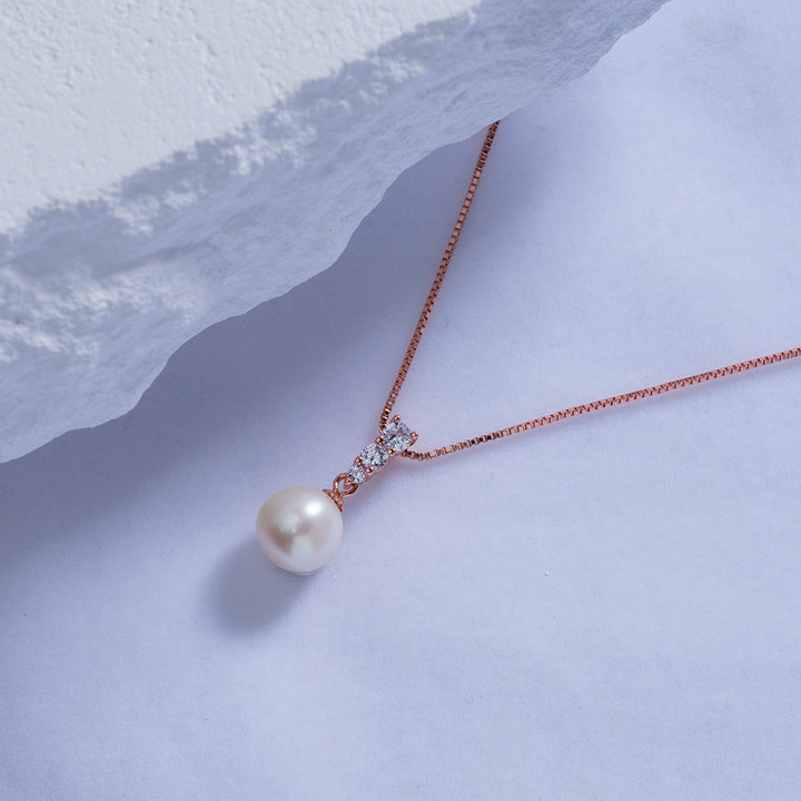 Elegant Freshwater Pearl Necklace WN00489 - PEARLY LUSTRE