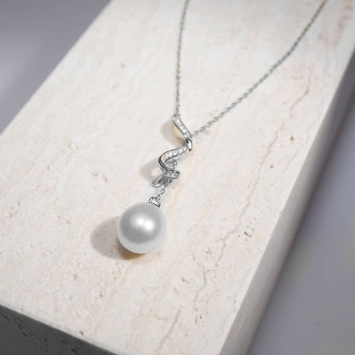 Elegant Freshwater Pearl Necklace WN00502 - PEARLY LUSTRE