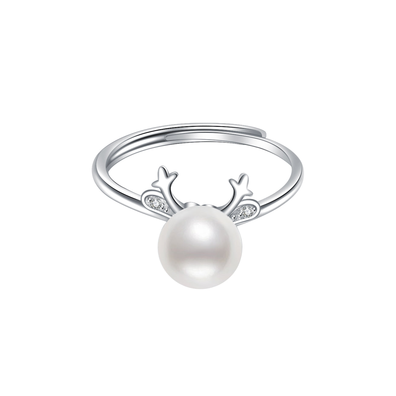 Freshwater pearl 2025 ring silver