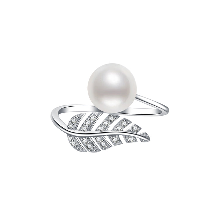 Elegant Freshwater Pearl Ring WR00029 | GARDENS - PEARLY LUSTRE