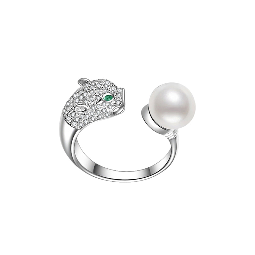 Leopard Freshwater Pearl Ring WR00038 | RAINFOREST - PEARLY LUSTRE