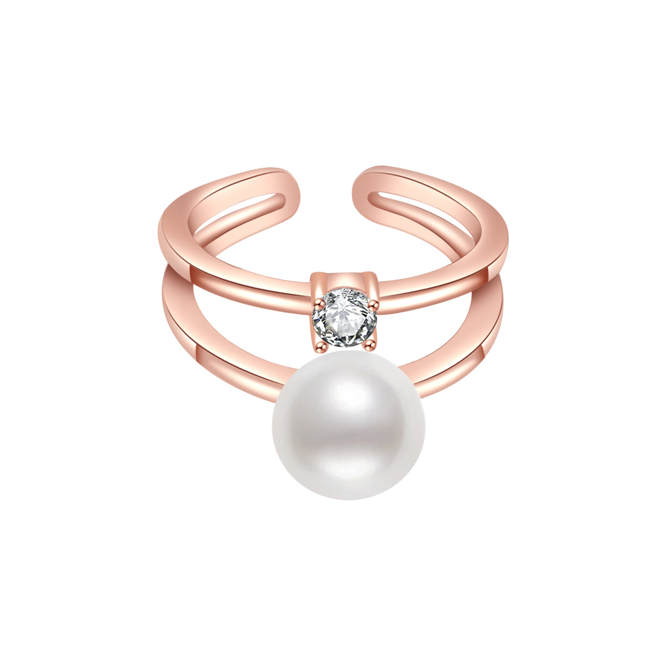 ニューヨーカー フレッシュウォーターパールリング PEARLY