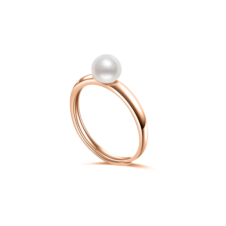 Elegant Freshwater Pearl Ring WR00169 - PEARLY LUSTRE