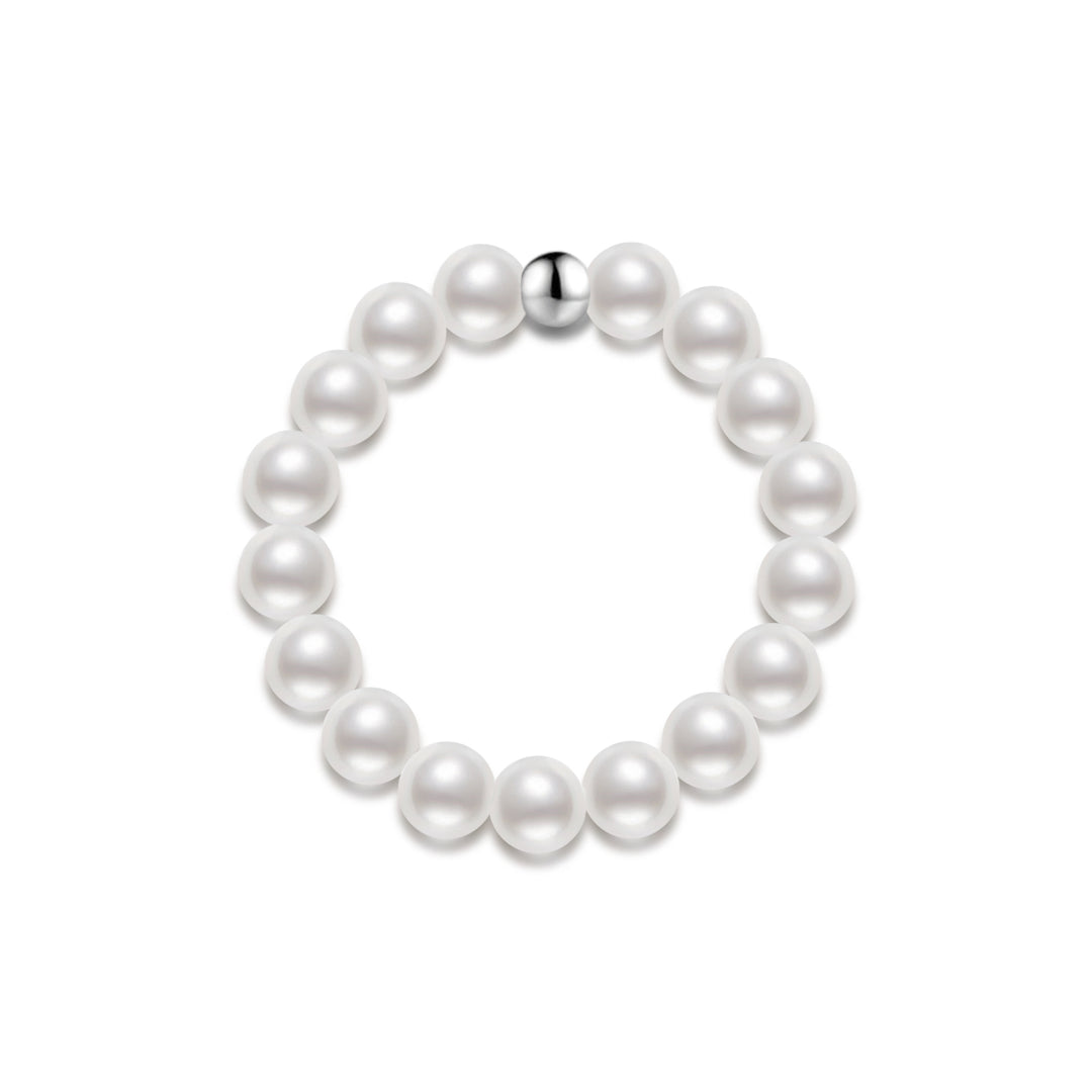 New Yorker Freshwater Pearl  Ring WR00181| Mix & Match - PEARLY LUSTRE