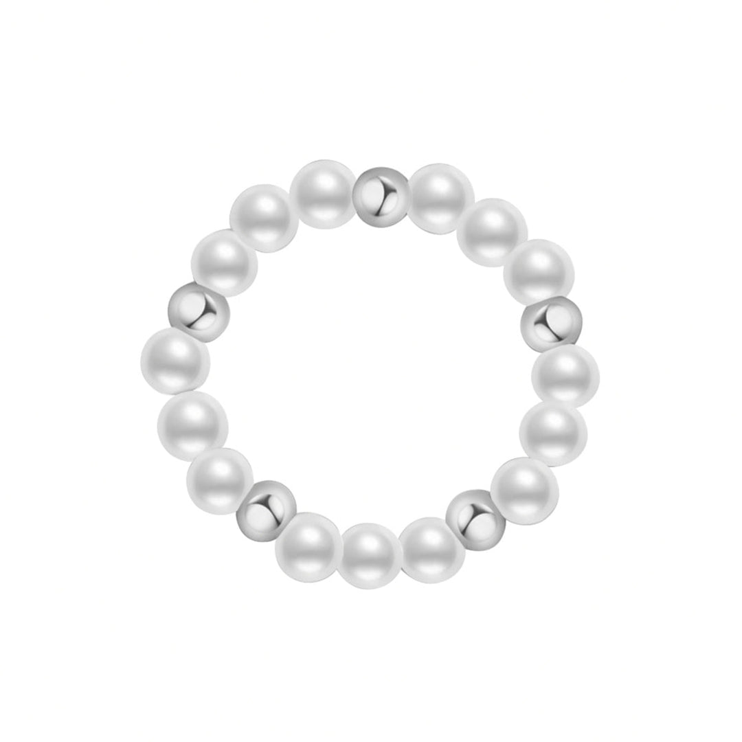 New Yorker Freshwater Pearl  Ring WR00182| Mix & Match - PEARLY LUSTRE