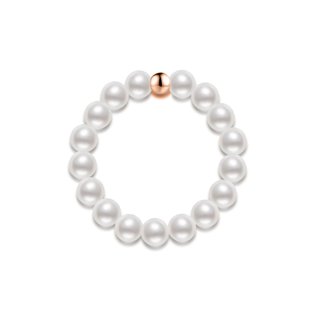New Yorker Freshwater Pearl Ring WR00186| Mix & Match - PEARLY LUSTRE