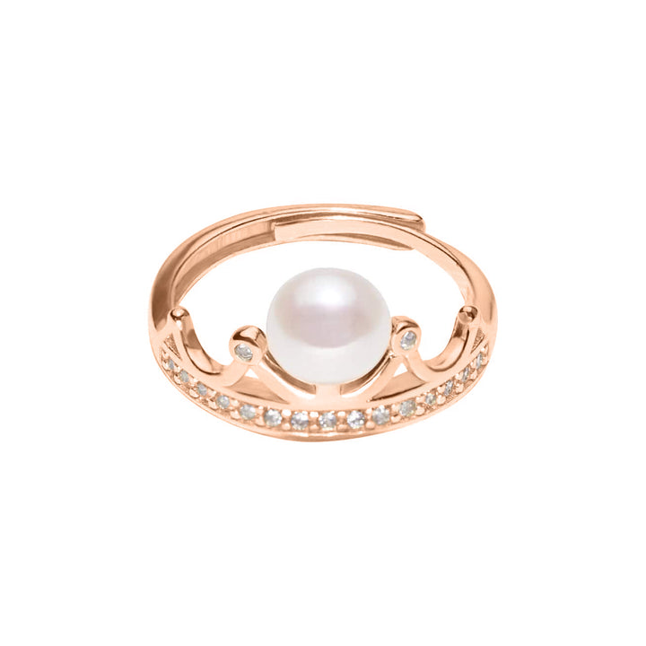 Elegant Freshwater Pearl Ring WR00190 - PEARLY LUSTRE