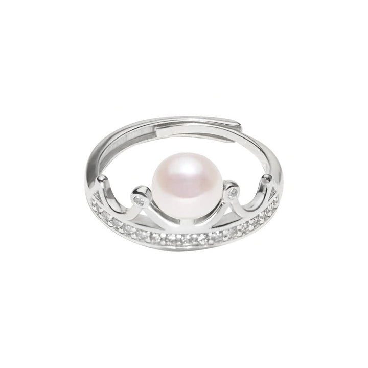 Elegant Freshwater Pearl Ring WR00191 - PEARLY LUSTRE