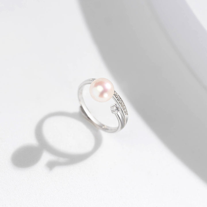 Elegant Freshwater Pearl Ring WR00198 - PEARLY LUSTRE