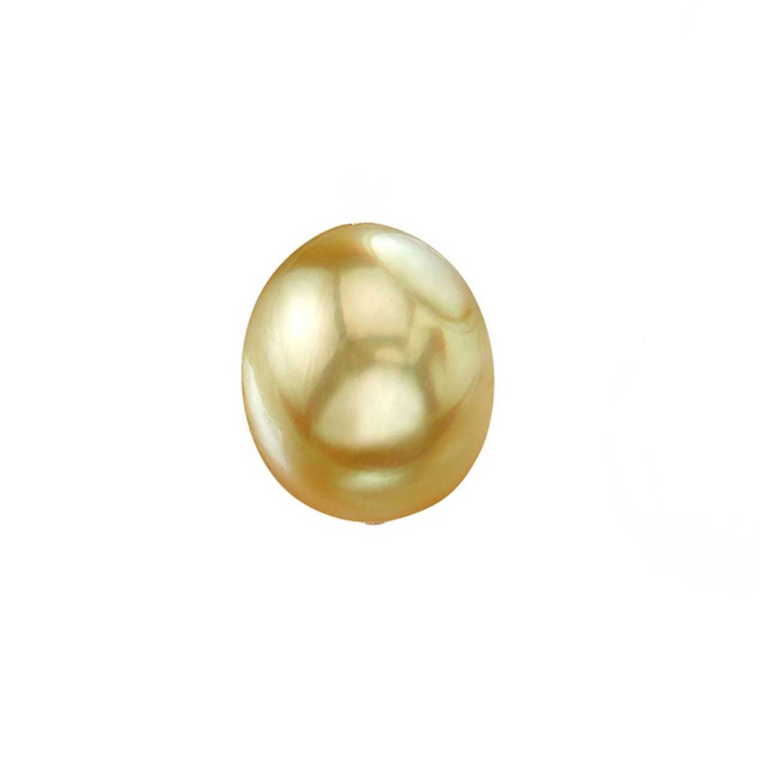 Drop Shape Golden Saltwater Pearl WA00021 - PEARLY LUSTRE