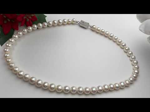Asian Civilisations Museum Freshwater Pearl Necklace WN00398 | New Yorker Collection