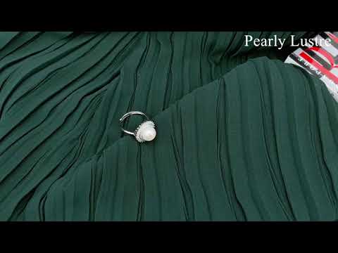Pearly Lustre Elegant Freshwater Pearl Ring WR00077 Product Video