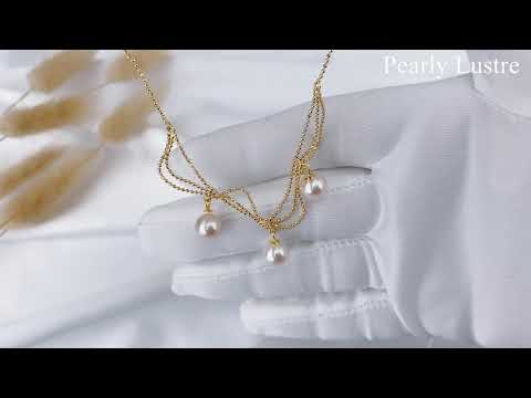 Pearly Lustre Elegant Freshwater Pearl Necklace WN00132 Product Video