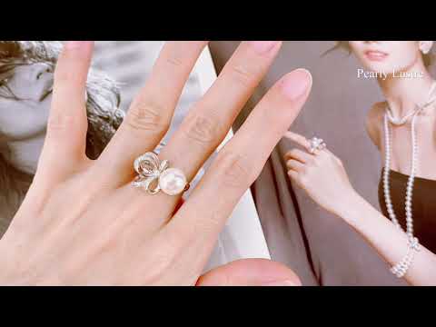 Pearly Lustre Elegant Freshwater Pearl Ring WR00037 Product Video