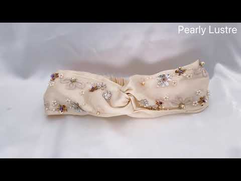 Pearly Lustre Passion for Life Freshwater Pearl Hairware HW00012 Product Video