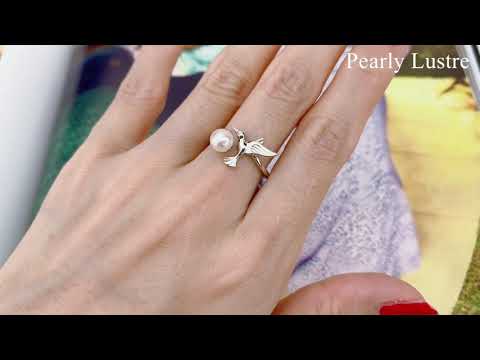 Pearly Lustre Wonderland Freshwater Pearl Ring WR00067 Product Video
