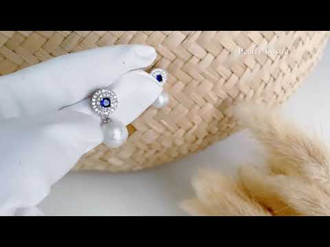 Pearly Lustre Elegant Freshwater Pearl Earrings WE00046 Product Video