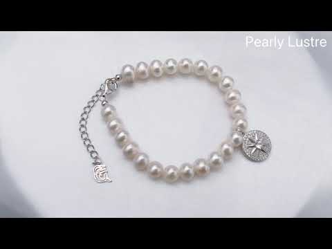 Elegant Freshwater Pearl Bracelet WB00051