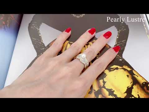 Pearly Lustre New Yorker Freshwater Pearl Ring WR00068 Product Video