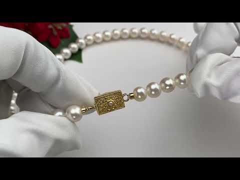 Asian Civilisations Museum Freshwater Pearl Necklace WN00397 | New Yorker Collection