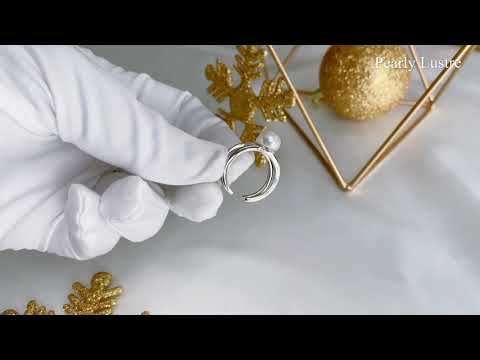 Pearly Lustre New Yorker Freshwater Pearl Ring WR00046 Product Video