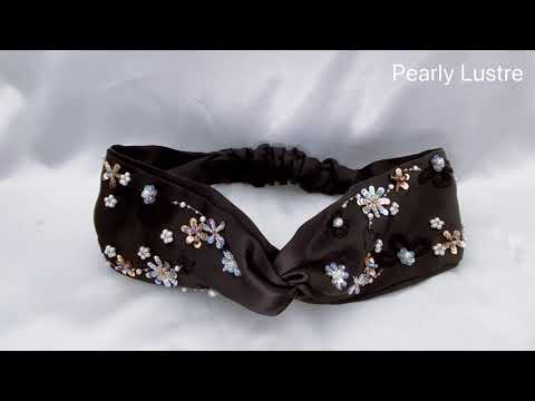 Pearly Lustre Passion for Life Freshwater Pearl Hairware HW00011 Product Video