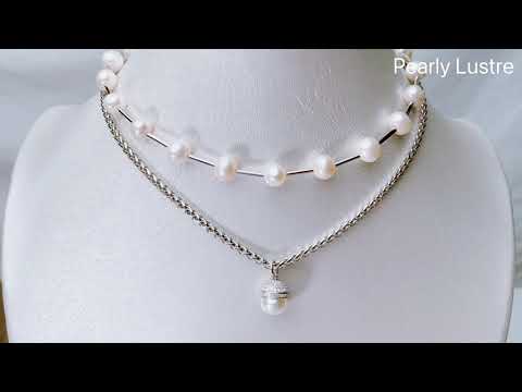 Asian Civilisations Museum Freshwater Pearl Necklace WN00217 | New Yorker Collection