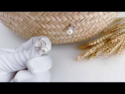 Pearly Lustre Wonderland Freshwater Pearl Earrings WE00099 Product Video