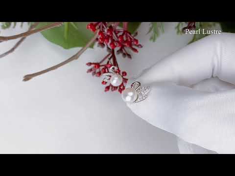 Pearly Lustre Wonderland Freshwater Pearl Earrings WE00073 Product Video