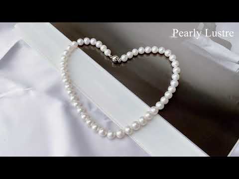 Elegante set di perle d'acqua dolce WS00022