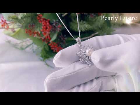 Pearly Lustre Elegant Freshwater Pearl Necklace WN00085 Product Video
