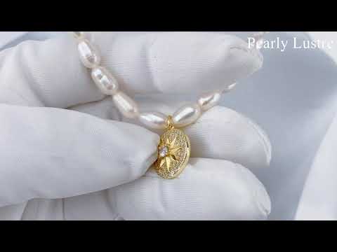 Pearly Lustre New Yorker Freshwater Pearl Necklace WN00140 Product Video