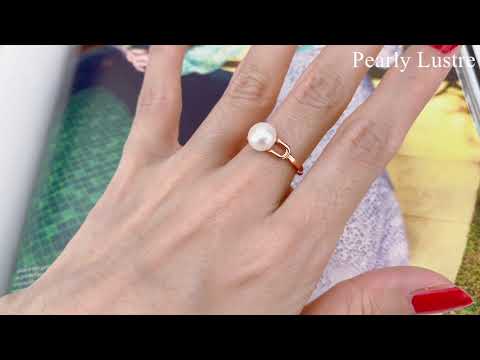 Pearly Lustre New Yorker Freshwater Pearl Ring WR00071 Product Video